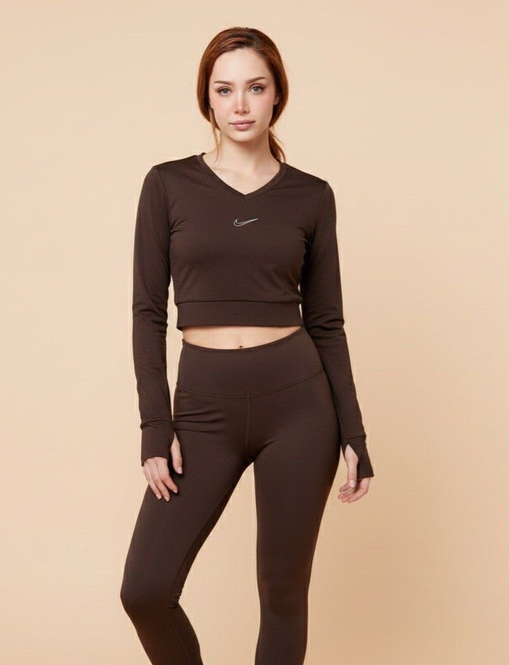 نیمتنه آستین بلند یقه هفت نایک